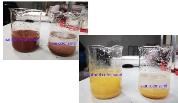 Granule Green Decorative Sand 5