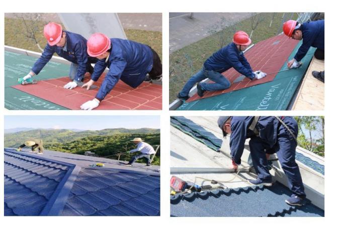 Thermal Insulation Steel Roofing Sheets Bond Colored Metal Roof Panels 7