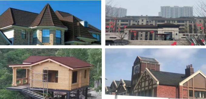 Thermal Insulation Steel Roofing Sheets Bond Colored Metal Roof Panels 8