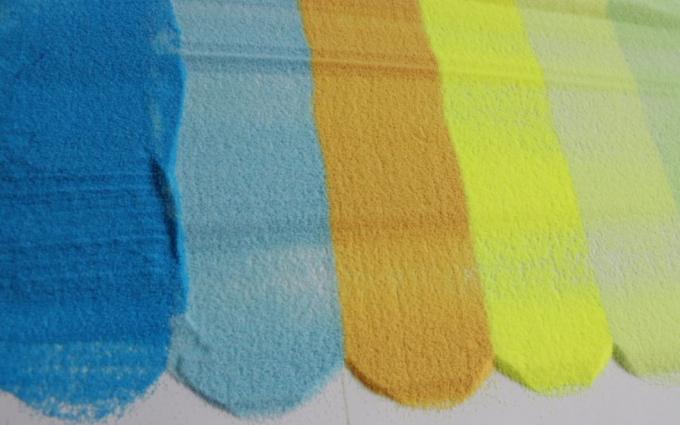 Real Stone Colored Paint Sand, Top Quality Calcined Colored Real Stone Sand