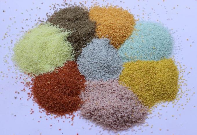 China Factory Supply High-Temperature Sintered Color Sand, Paint Sand, Top Quality