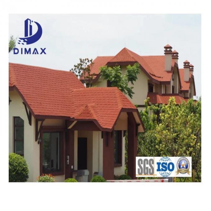 Factory Sell Top Quality Waterproof Fiberglass Asphalt Stone Coated Roofing Tile